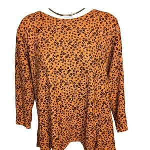 Sonoma lightweight knit long sleeve with adorable side tie